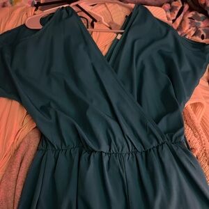 Off the shoulder boutique romper